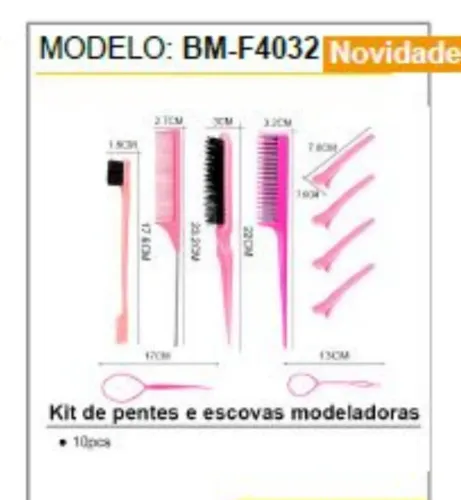 Kit pente fashion 