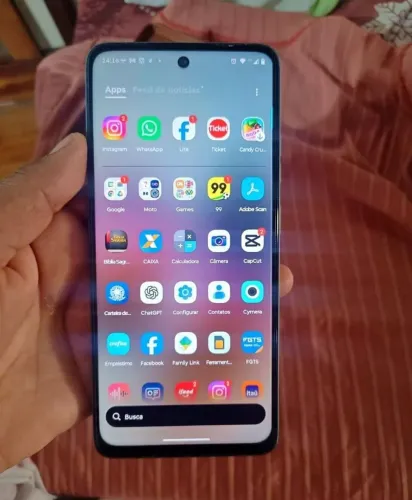 Moto g56 2025 256GB 8+8 de ram , troco por iPhone