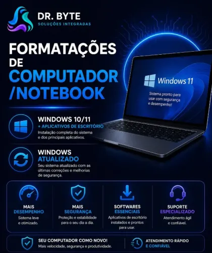 Formatação PC/NOTEBOOK