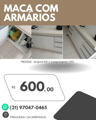 MACA COM ARMÁRIOS