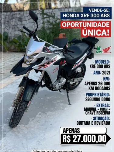 Honda XRE 300/ 300 Abs/ Flex 2021