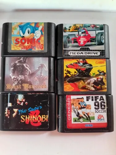 Jogos paralelos de mega drive