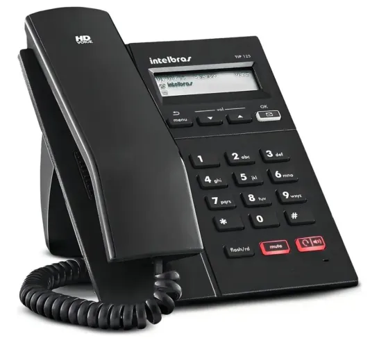 Telefone Ip Voip Tip 125i Display Viva-voz I<br><br>ntelbras