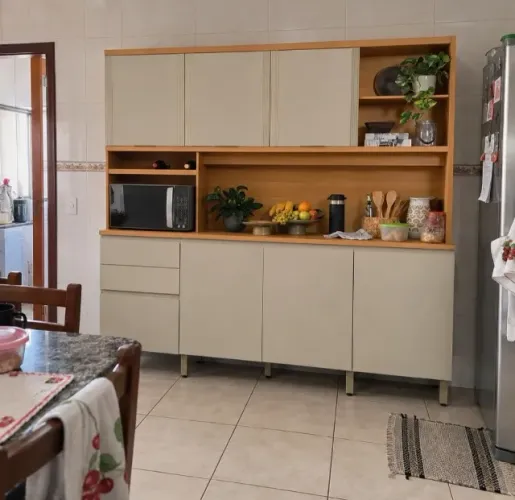 Armário de Cozinha Com 2,20m de Largura (Produto Novo)