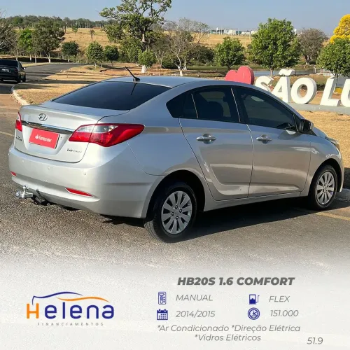 Hyundai HB20S C.plus/c.style 1.6 Flex 16V Mec.4p 2015