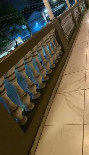Balaústres em perfeito estado