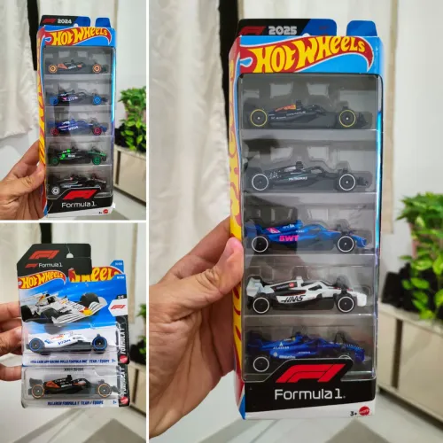Lote com 12 Hot Wheels Mainline Formula 1