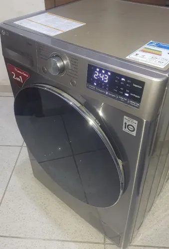 Lava e seca LG inox