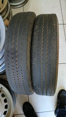 PNEUS FIRESTONE E PIRELLI ARO 15 PRO FUSCA 