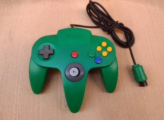 Controle De Nintendo 64 Folga No Analógico - Leia Descrição