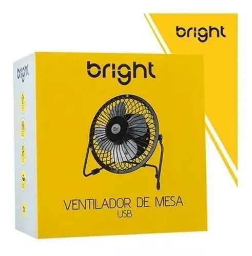 Ventilador De Mesa Usb Bright