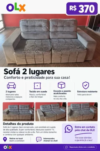 Vendo sofá retrátil