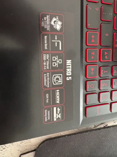 Notebook Gamer nitro 5