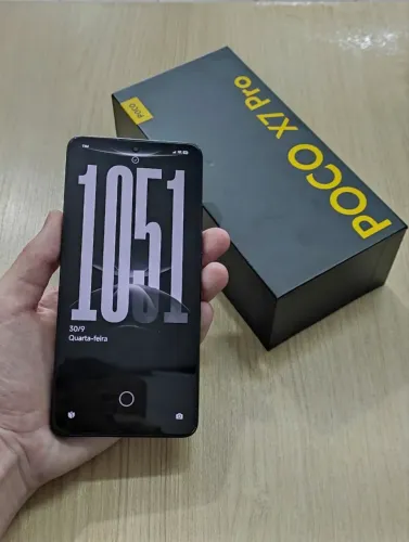 POCO X7 PRO | C/ CARREGADOR E CAIXA | SEMI-NOVO