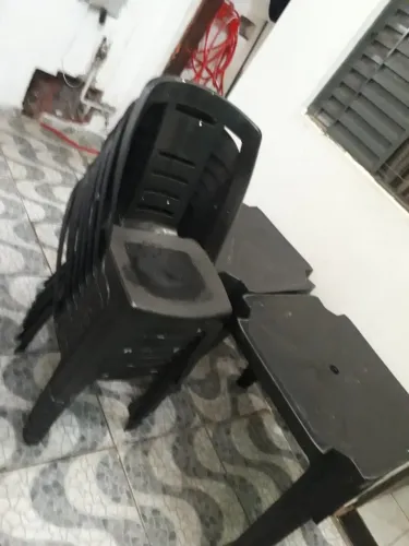 Jogo de mesa plástico