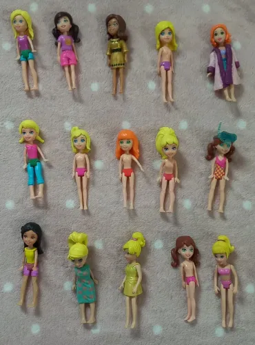 Pollys Super Kit com bonecas e acessórios