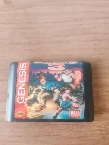 Cartucho streets of range 3 mega drive