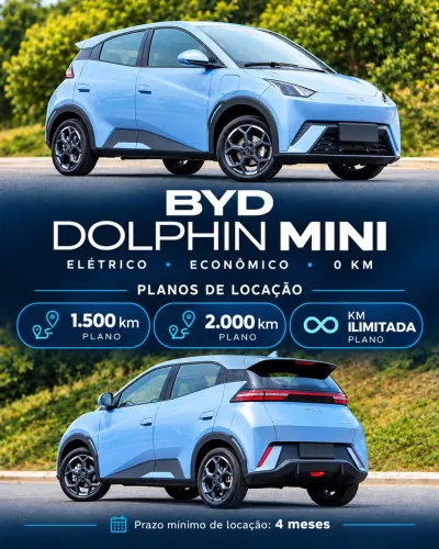 Locação Dolphin Mini 0km