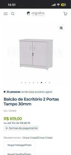 Balcão de escritório