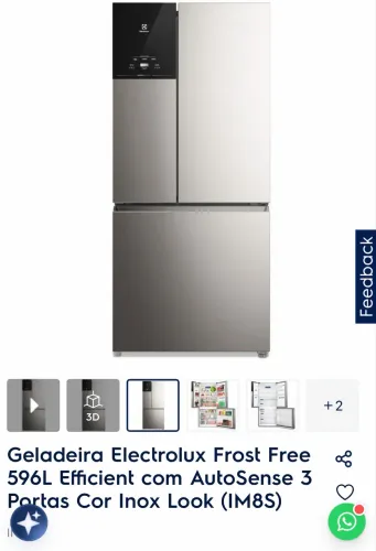 Geladeira Eletrolux (lacrada)