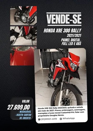 Honda XRE 300 Rally Flex 2021