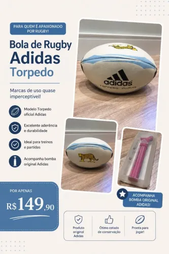 Bola de Rugby Adidas Torpedo