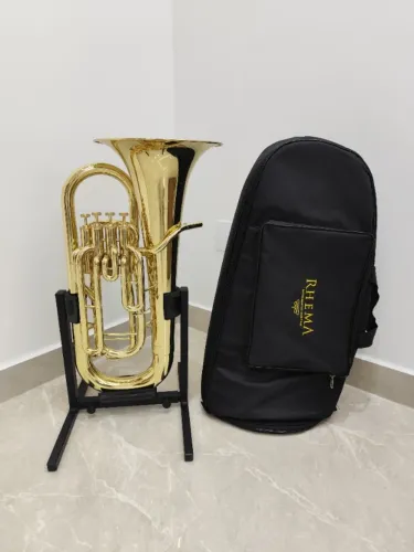 Euphonium Rhema (Hs Musical) Sib 4 Pistos - NOVO R$7.990,00 - Aceito trocas - Parcelo 21x