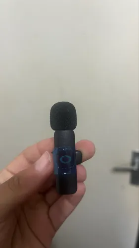 Microfone de Lapela Sem Fio Onistek ON-MC804 para Celular