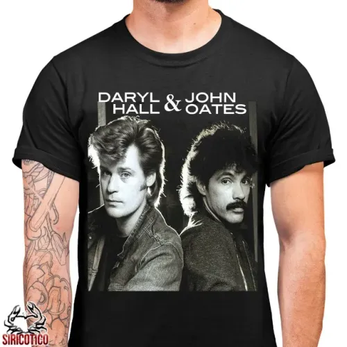 Camiseta Daryl Hall & John Oates. Tamanho (M) Siricotico Shirts