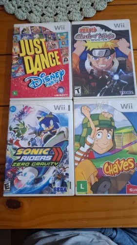 4 jogos para wii