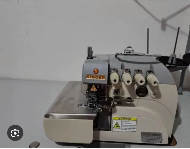 Máquina singer overlock ponto cadeia