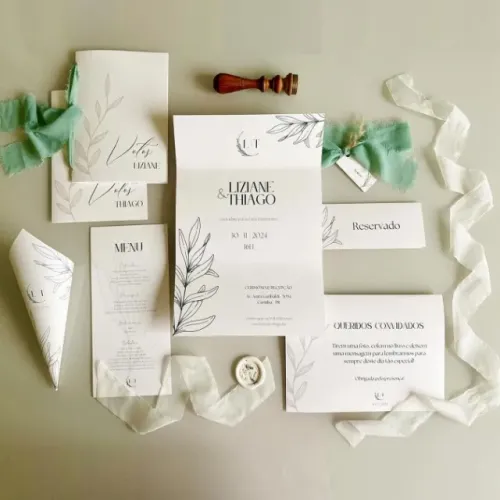 Papelaria de Casamento / Identidade Visual Completa