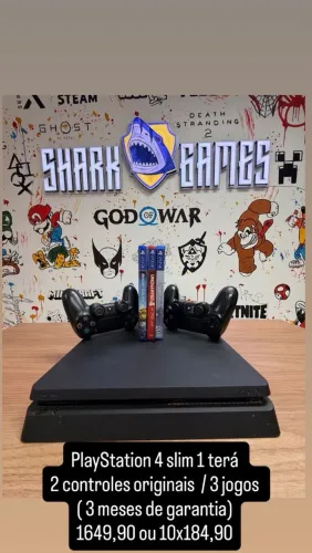 Playstation  4 slim 500gb ( 3 meses de garantia)
