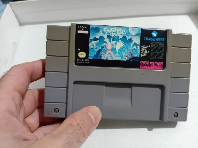 Battletoads e Double Dragon original para Super Nintendo