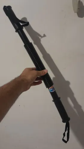 Barra flexora com mola, força de 30kg