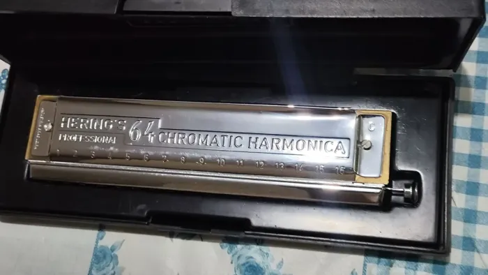 Gaita Cromatica Professional 64 vozes em C