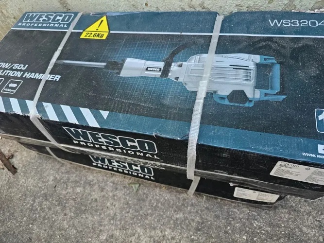 Martelete Martelo Demolidor Sextavado 50J 1700W Wesco Ws3204k 220v