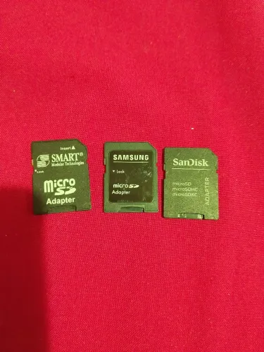 Adaptador de cartão de memória,das marcas micro smart, Samsung,San disk