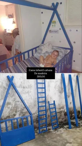 Cama infantil cabana 