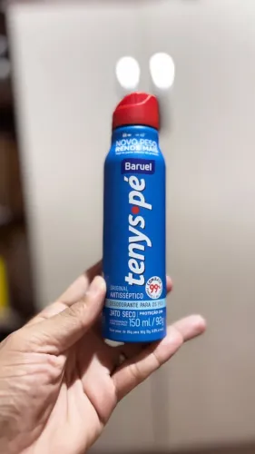 Tenys Pé Baruel Original Antisséptico - Desodorante Para os Pés Jato Seco - 150ml / 92g -