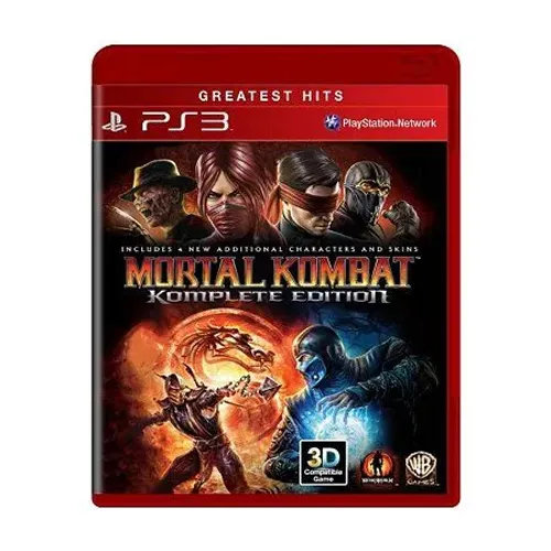 PS3 - Mortal Kombat: Komplete Edition (Midia Física)
