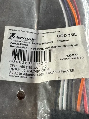 Plug chicote pioneer deh-536/636/823 na oferta só 50,00