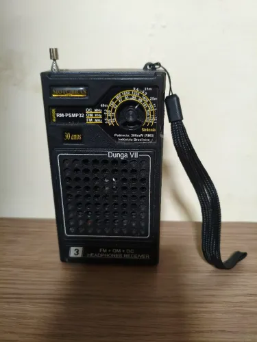 Rádio AM/FM MOTOBRÁS DUNGA VII