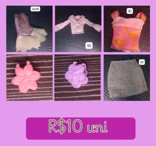 Roupas Barbie