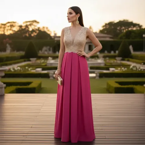 vestido de festa