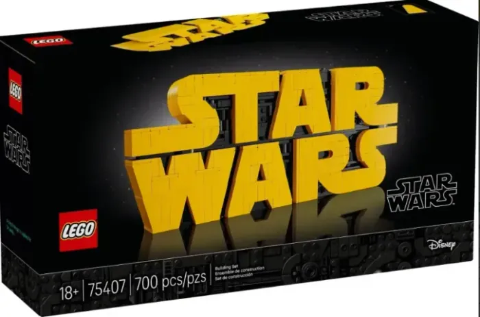 LEGO Logotipo Star Wars 75407 para construir com blocos +18 Plastico