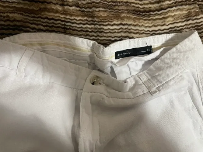 Calça branca 46 MARFINO