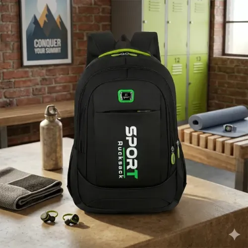 Mochila Notebook Grande Capacidade à Prova D'Água - Estilo, Conforto e Proteção-Verde