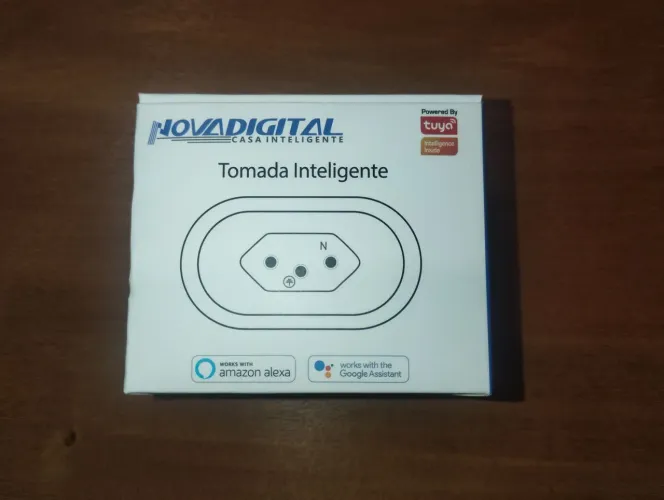 Tomada Inteligente Wi-fi Alexa Google Home Cor Branco