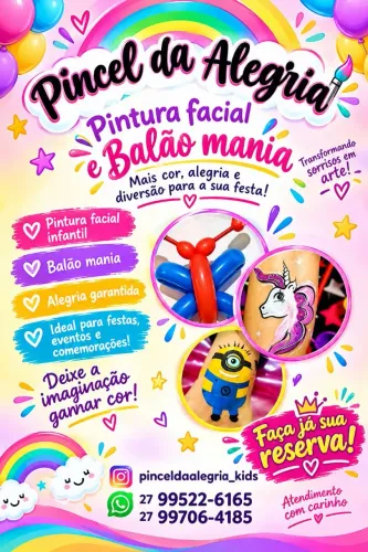 Pintura Dia das crianças 